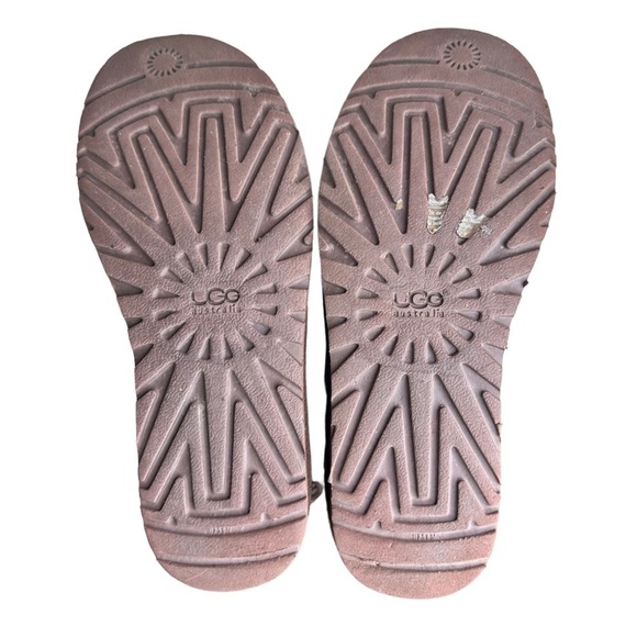 UGG Mariana S/N 1008426 Brown Leather Boots. Size 7 - Picture 8 of 10